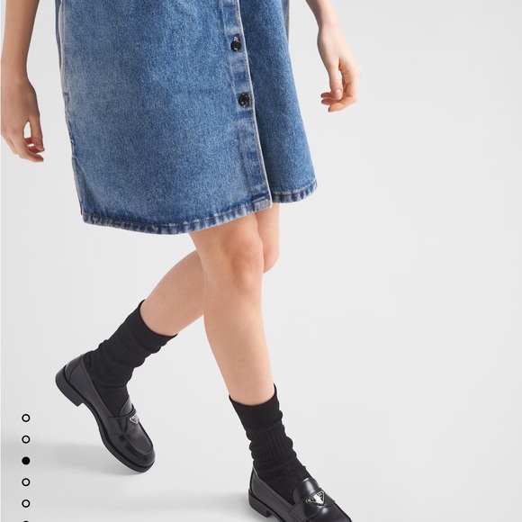 Prada Leather Loafers, size 39.5 , pre -owned, good condition - Picture 3 of 16